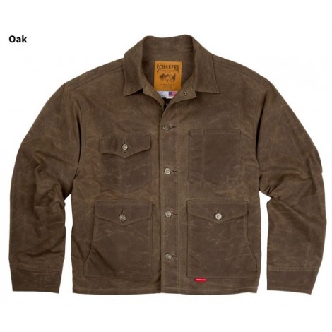 Jacket - RangeWax Brown Mesquite Men - Schaefer Size S Color Brun