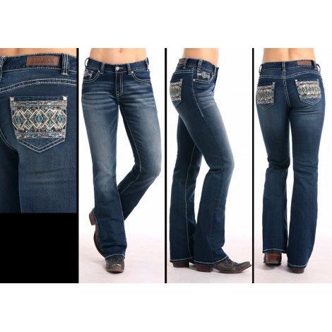 Ivy High Waisted Bootcut Medium Wash Jeans - Simply Bee Boutique