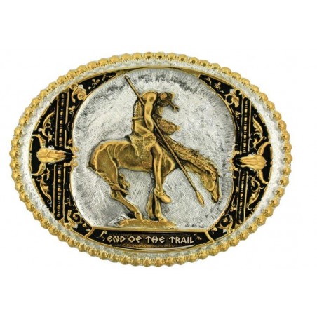 Boucle Western - Ovale End of The Trail - Montana Silversmiths