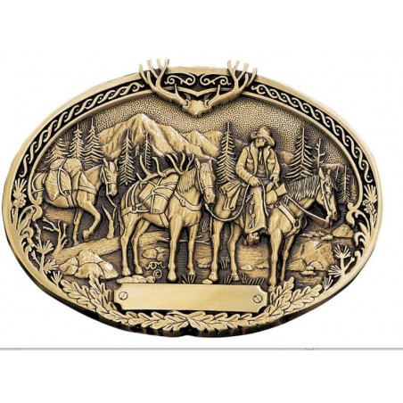 Western Buckle - Horse Riding - Montana Silversmiths