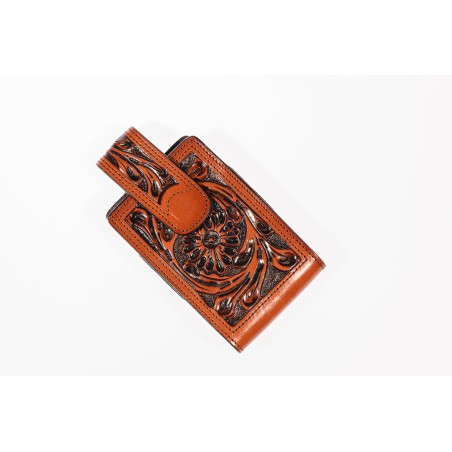 Cell Phone Cases - Tooled Leather - Austin Accent