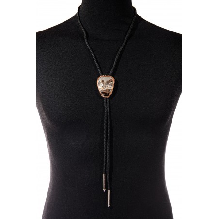 Bolo Tie - Eagle on Copper Unisex - Western Express