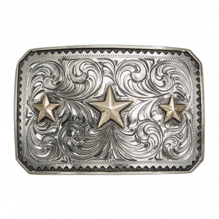 Western Buckle - Lone Star Rectangle Unisex - AndWest