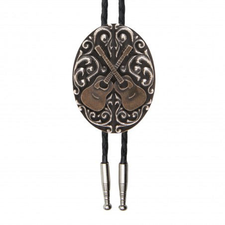 Bolo Tie - Crossed Guitars Unisex - AndWest