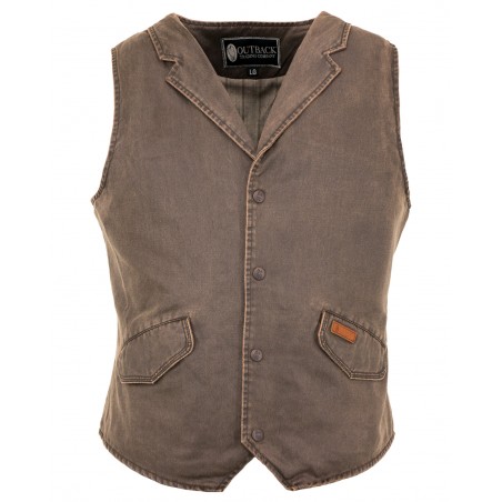 Arkansas Vest - Canyonland Brown Men - Outback