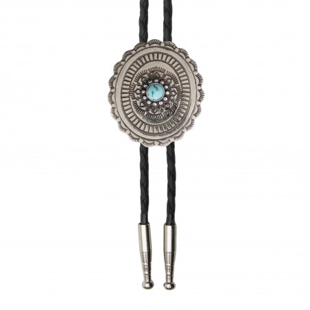 Bolo Tie - Concho Turquoise Unisexe - AndWest