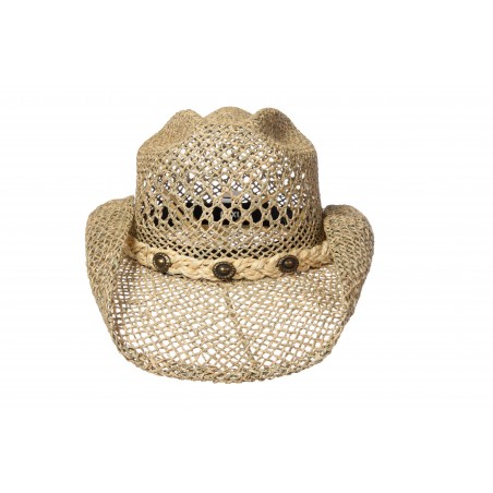 Cowboy Hat - Beige Straw Women - Western Express