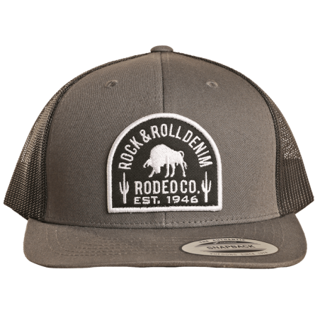 Casquette Trucker - Gris Noir Taureau Unisexe - Rock&Roll