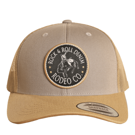 Casquette Trucker - Beige Rodeo Unisexe - Rock&Roll