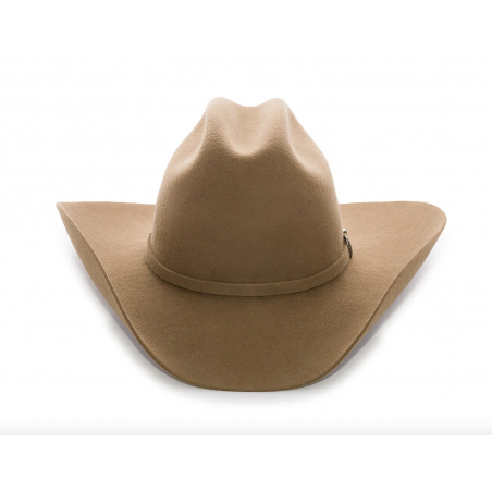 Chapeau de cowboy - Bourbon Brun Feutre 3x Texas Unisexe - Master Hatters