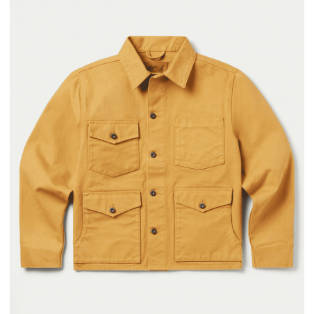 Veste - Toile Jaune Brushcloth Homme - Schaefer