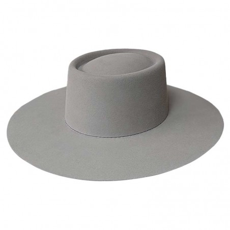 Chapeau Gambler - Feutre Gris Unisexe - Dallas Hats