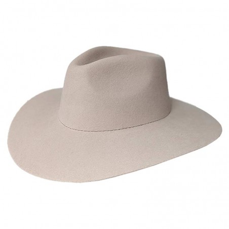 Chapeau de Cowboy - Feutre Ivoire Femme - Dallas Hats