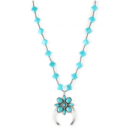 Necklace - In the Sun Turquoise Women - Cowgirl Confetti