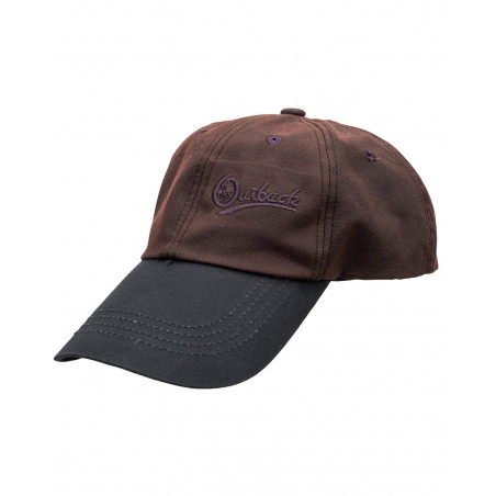 Cap - Brown Aussie Slugger Oilskin - Outback