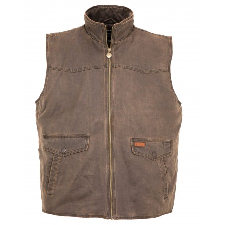 Landsman Lined Vest - Canyonland Brown Men - Outback