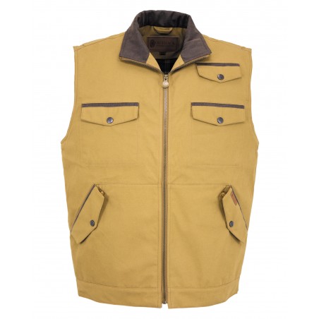 Tillman Vest - Canvas Beige Men - Outback