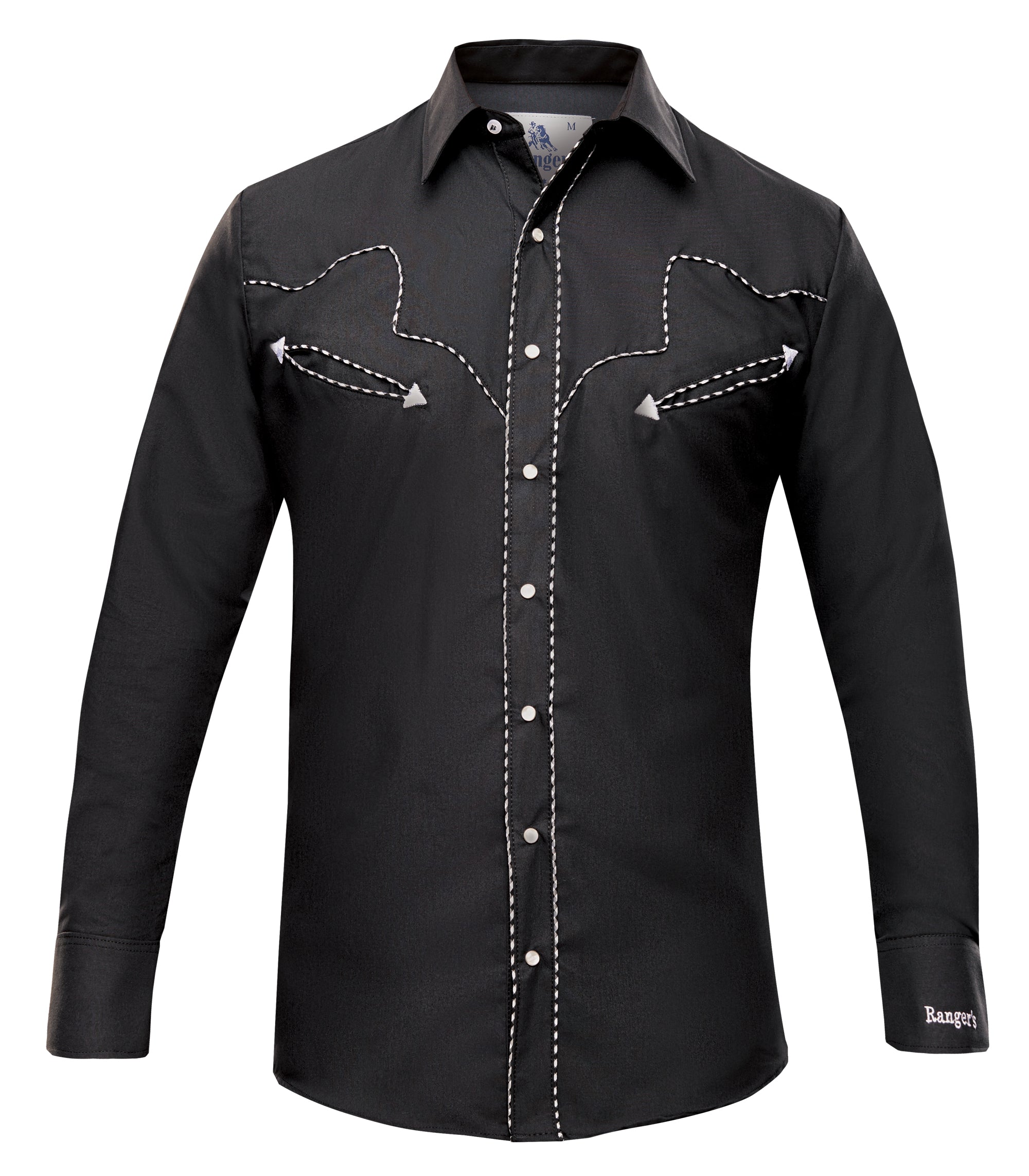 Chemise western surpiquée