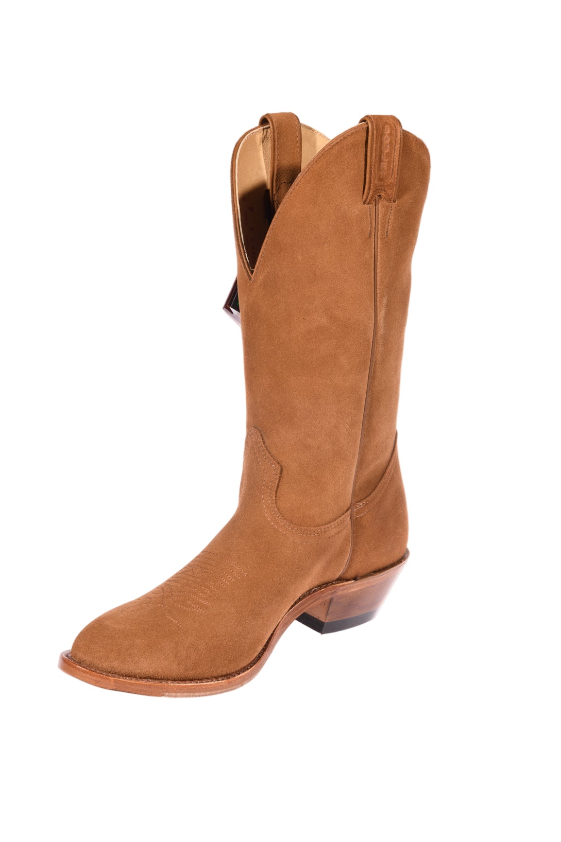Santiags en daim brun clair - Homme