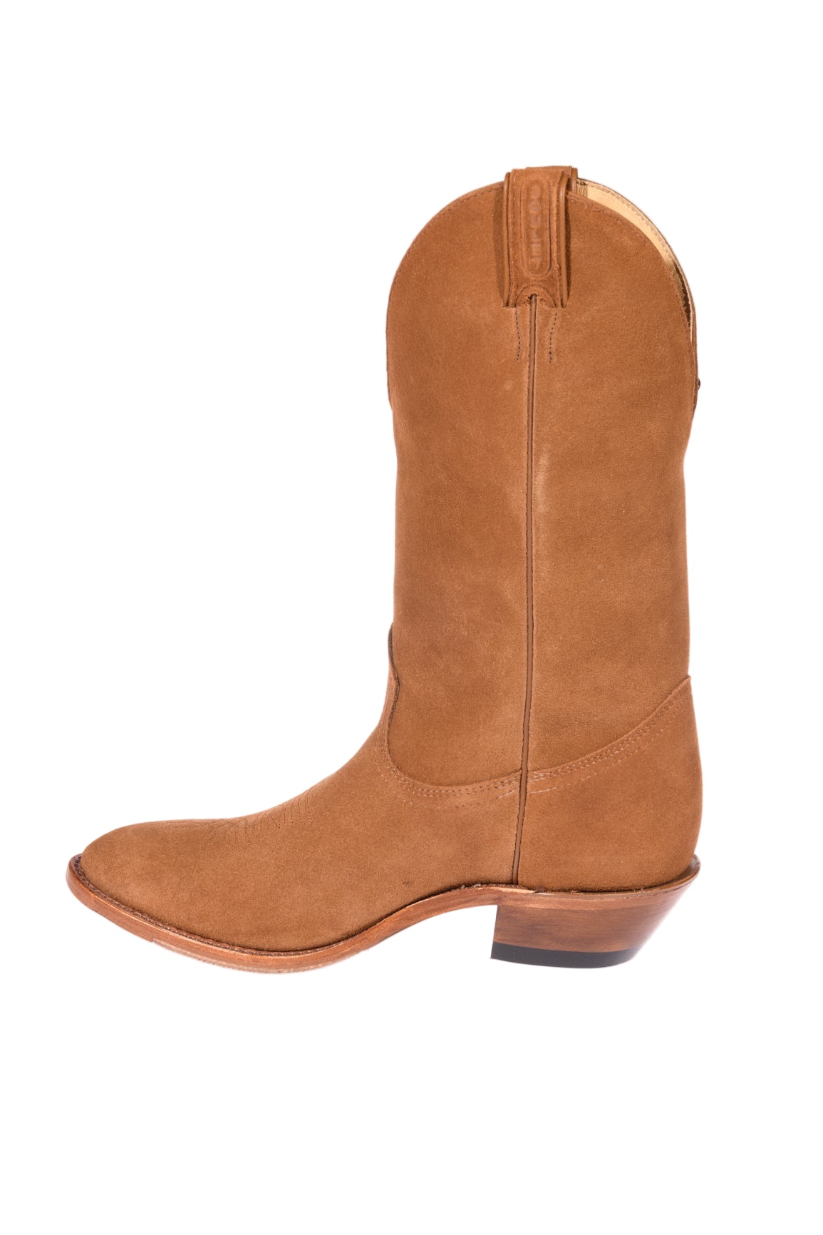 Santiags en daim brun clair - Homme