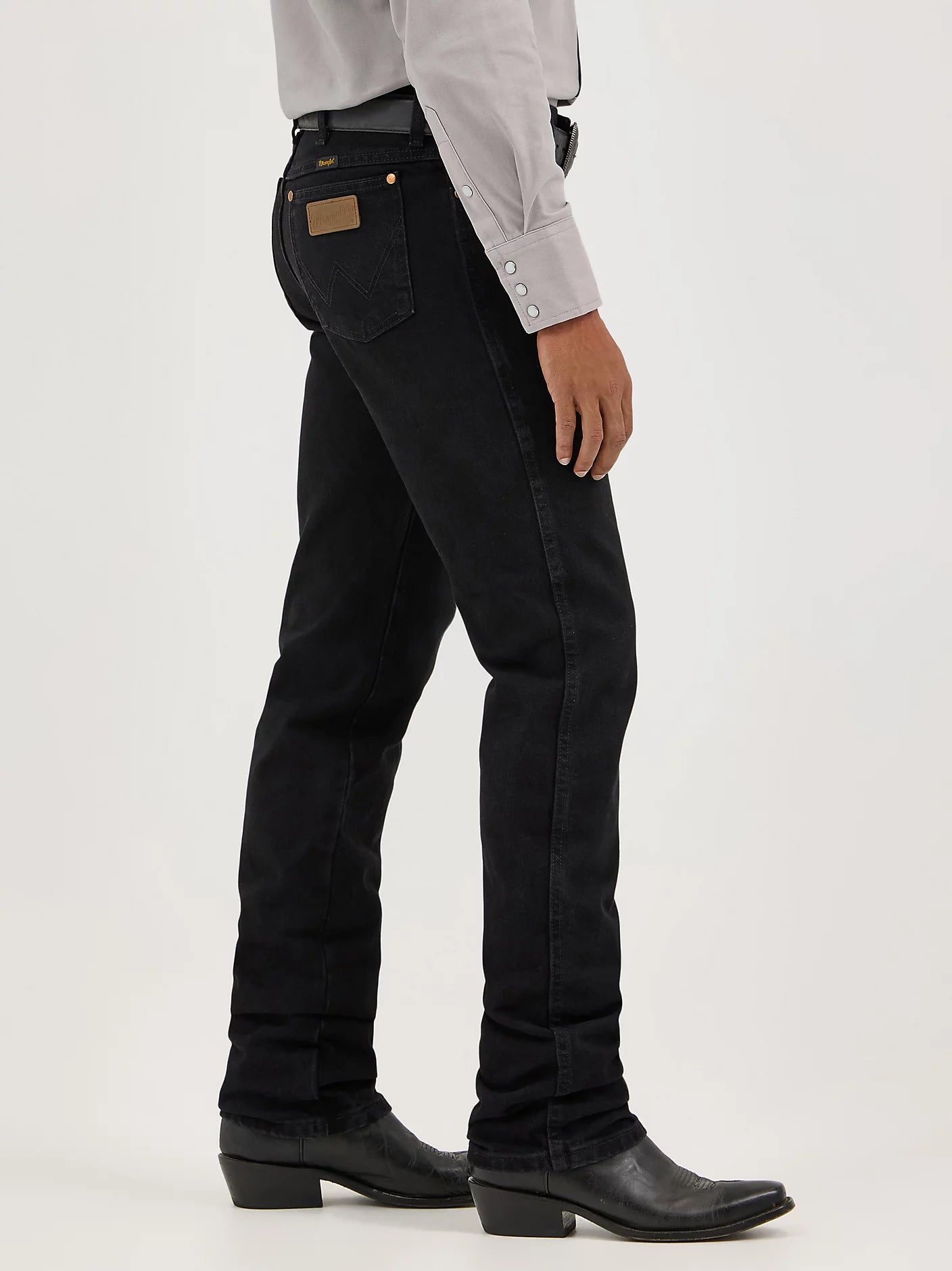 Cowboy Cut Slim Fit Jeans - Black