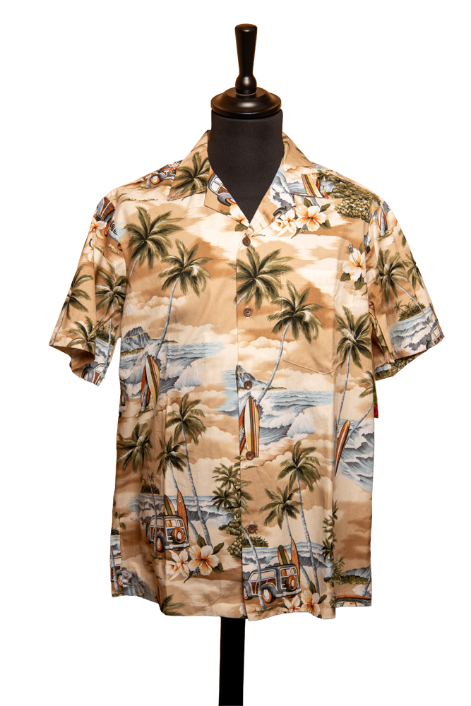 Chemise Hawaïenne surf time