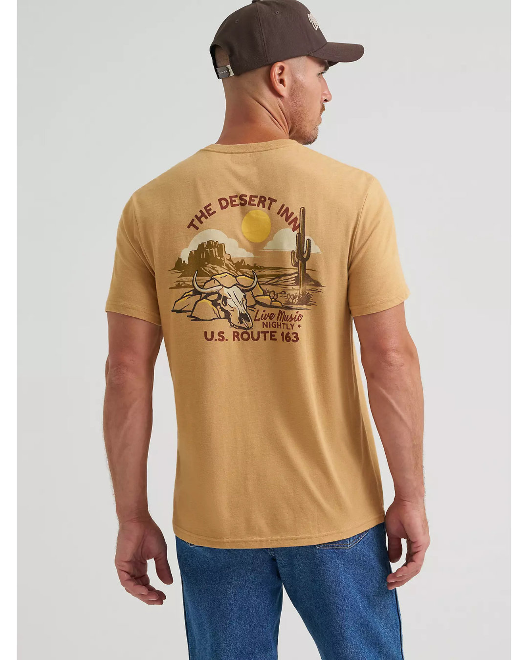 T-shirt The Desert Inn Beige