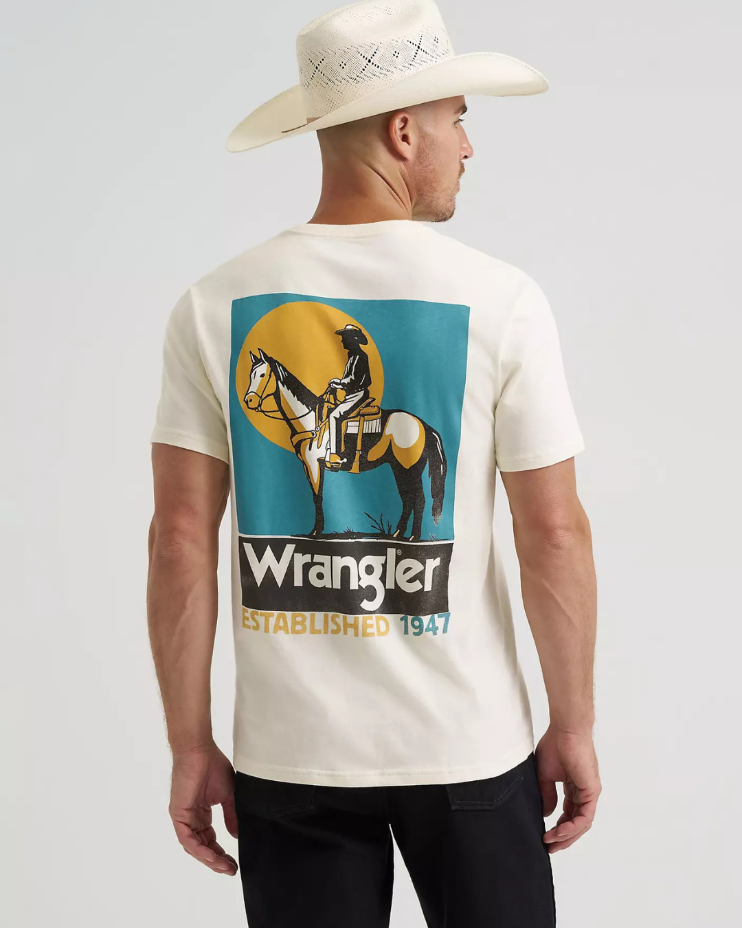 T-shirt Silent Rider Blanc