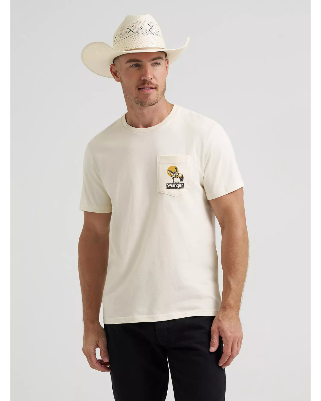 T-shirt Silent Rider Blanc