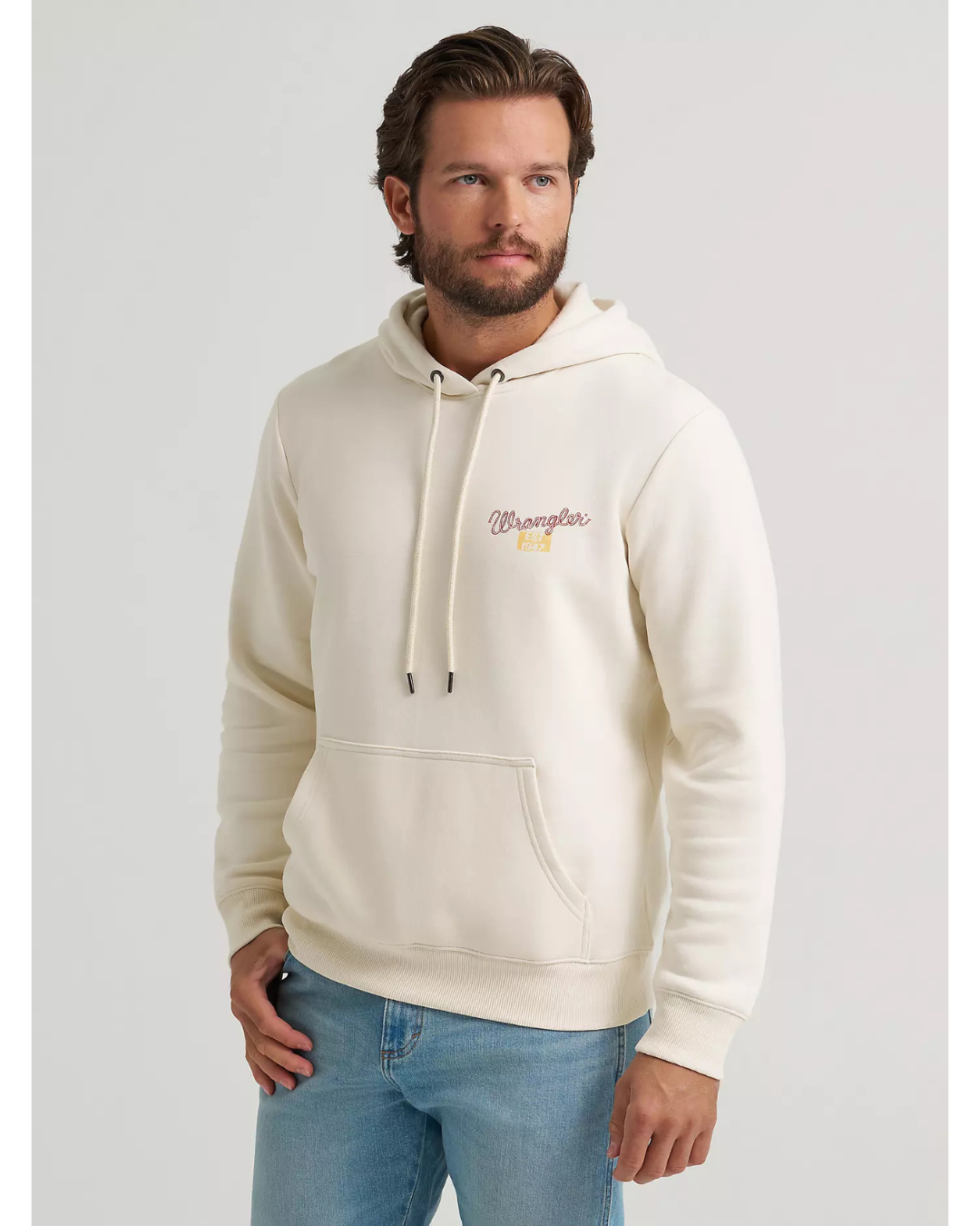 Hoodie 8 seconds Blanc