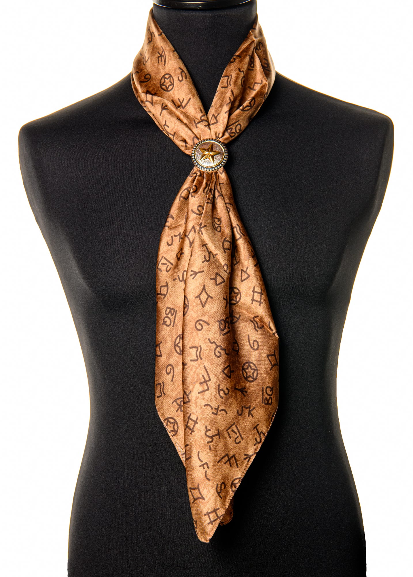 Texas Star Scarf Ring