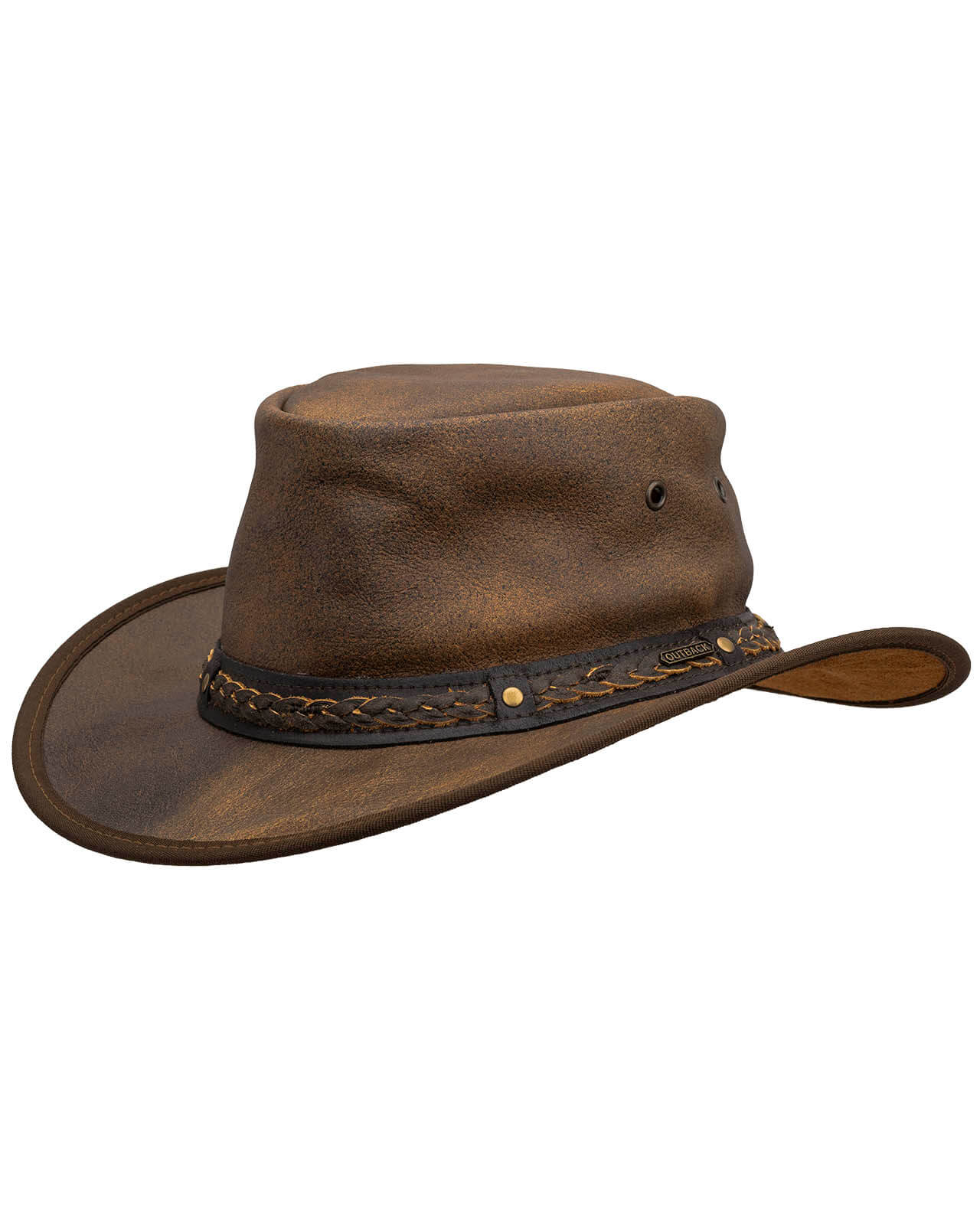 Chapeau en cuir Iron Bark