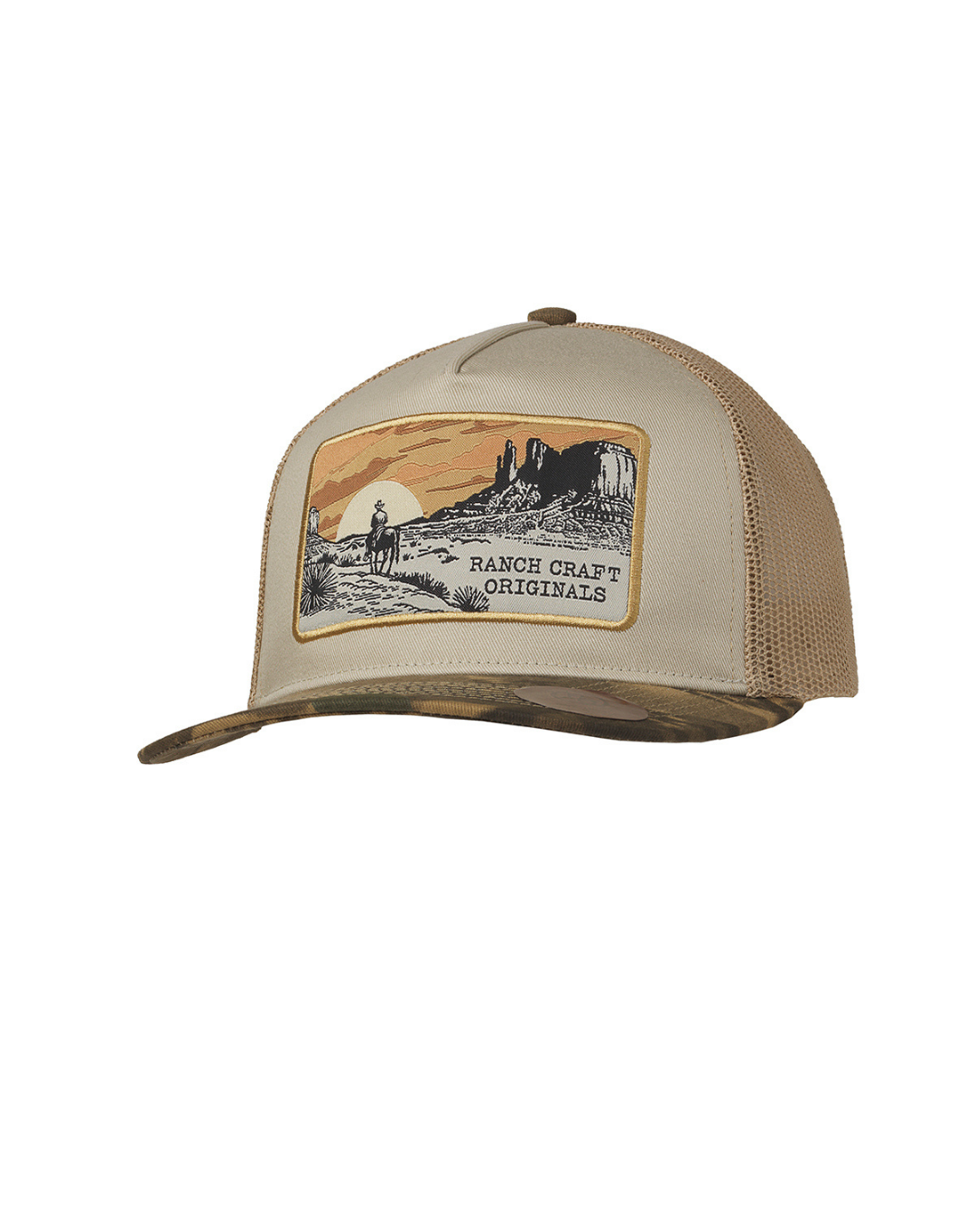 Casquette Trucker Ranch Craft Desert Camo