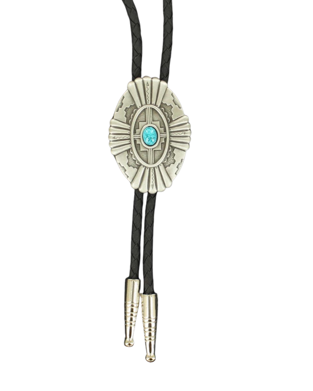 Bolo Tie Concho Southwest Turquoise