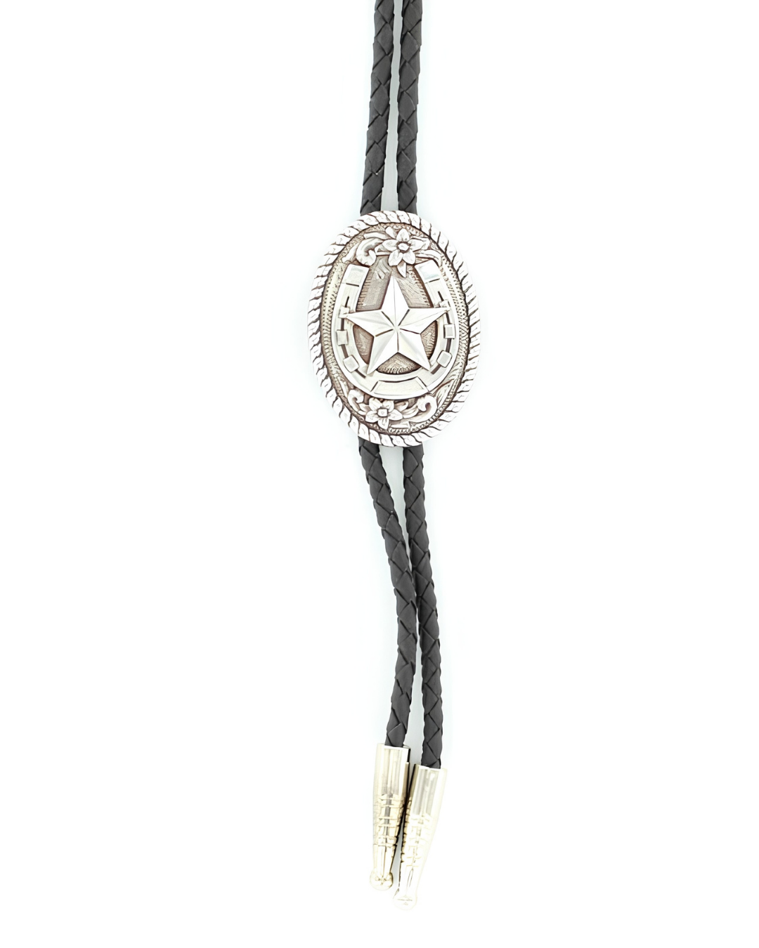 Bolo Tie Western Étoile & Fer à Cheval