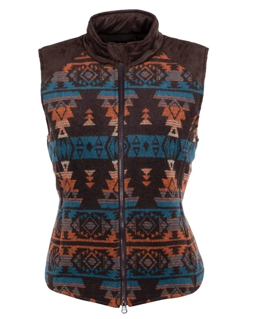 Gilet Maybelle motif aztèque