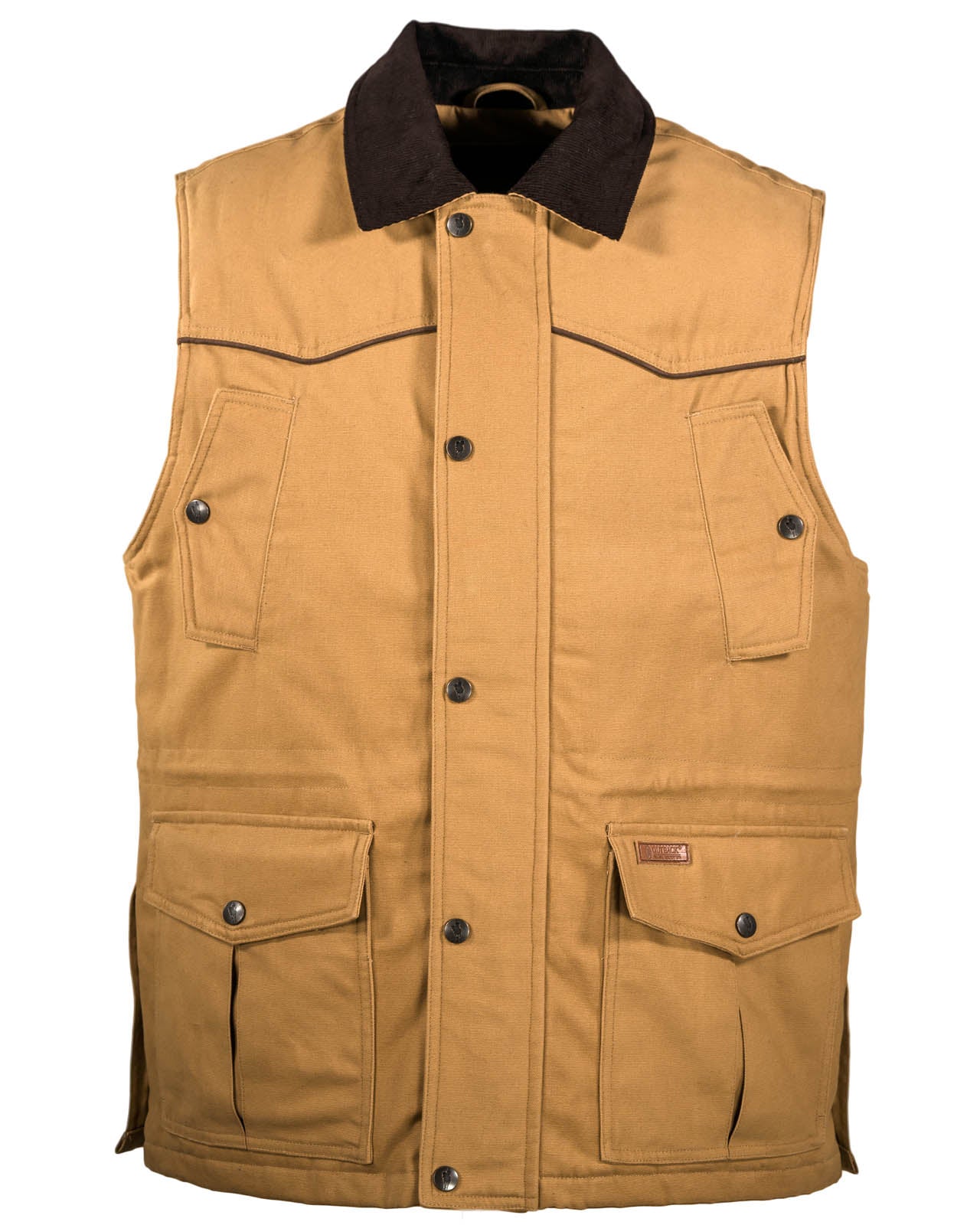 Gilet Cattleman en toile - beige