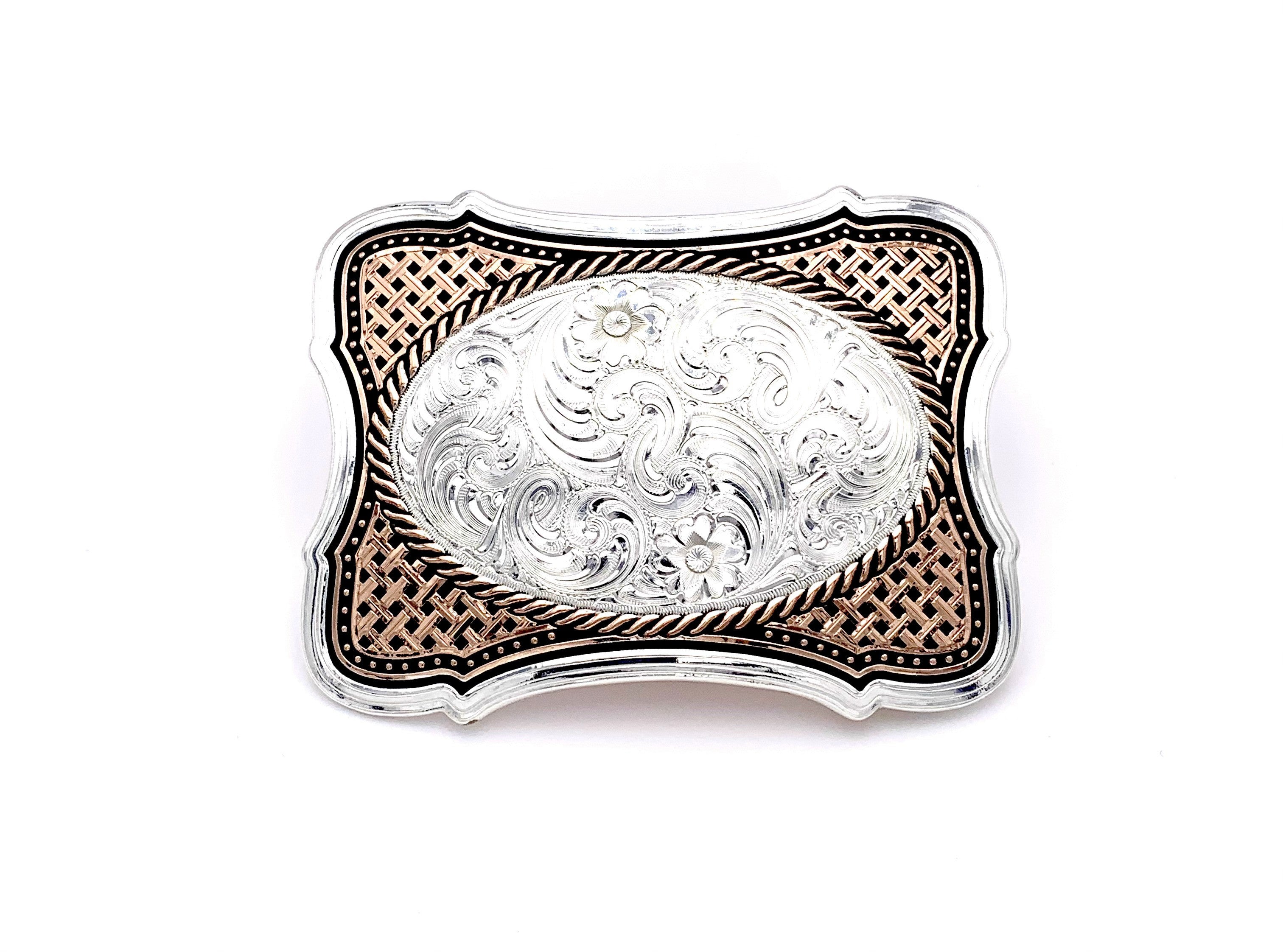 Boucle de ceinture western Legacy Weave