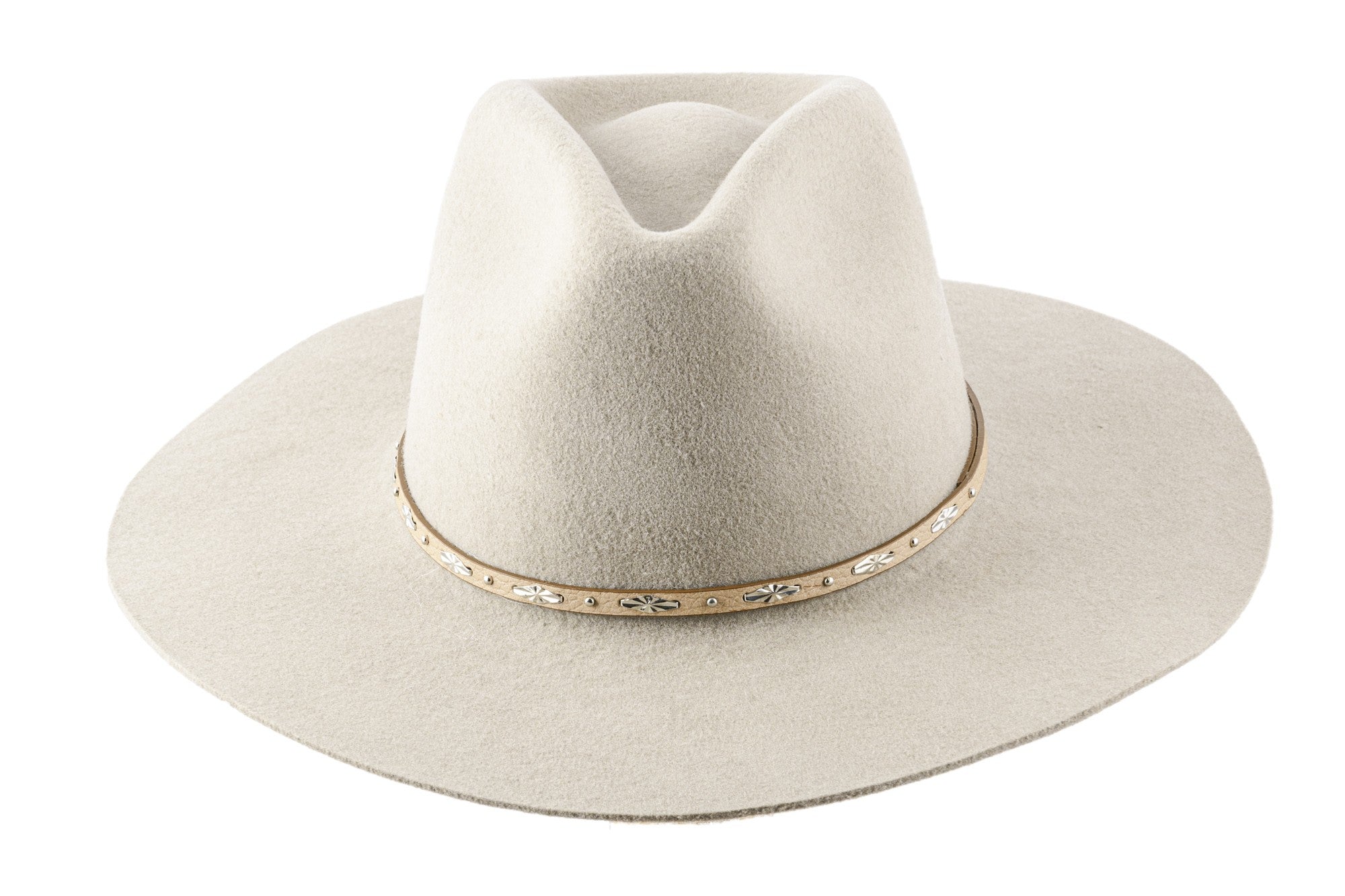 Tycoon Felt Cowboy Hat - Beige
