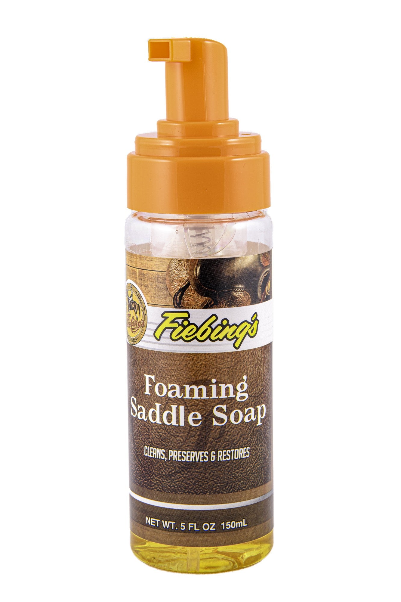 Leather cleaning soap