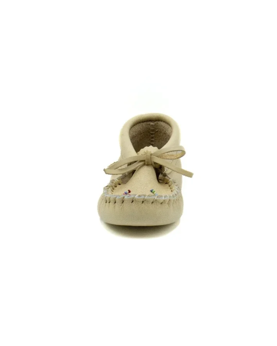 Beaded moose leather moccasins - Baby