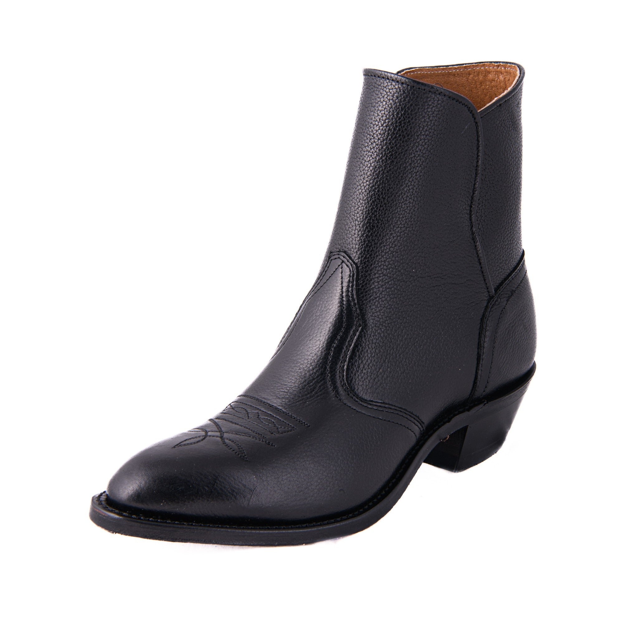 Bottines western avec fermeture éclair - Homme
