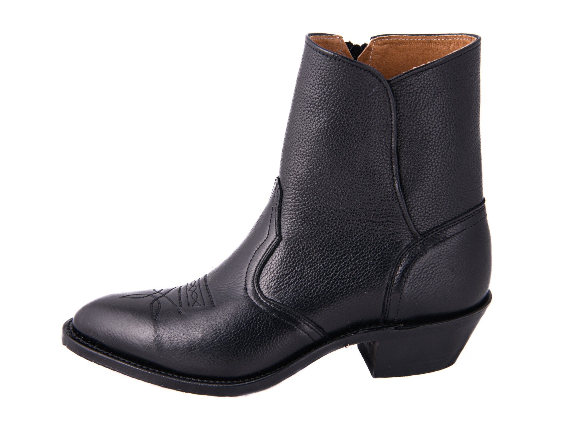 Bottines western avec fermeture éclair - Homme