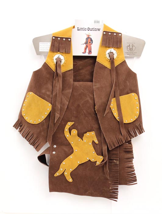 Gilet & chaps western - Enfant