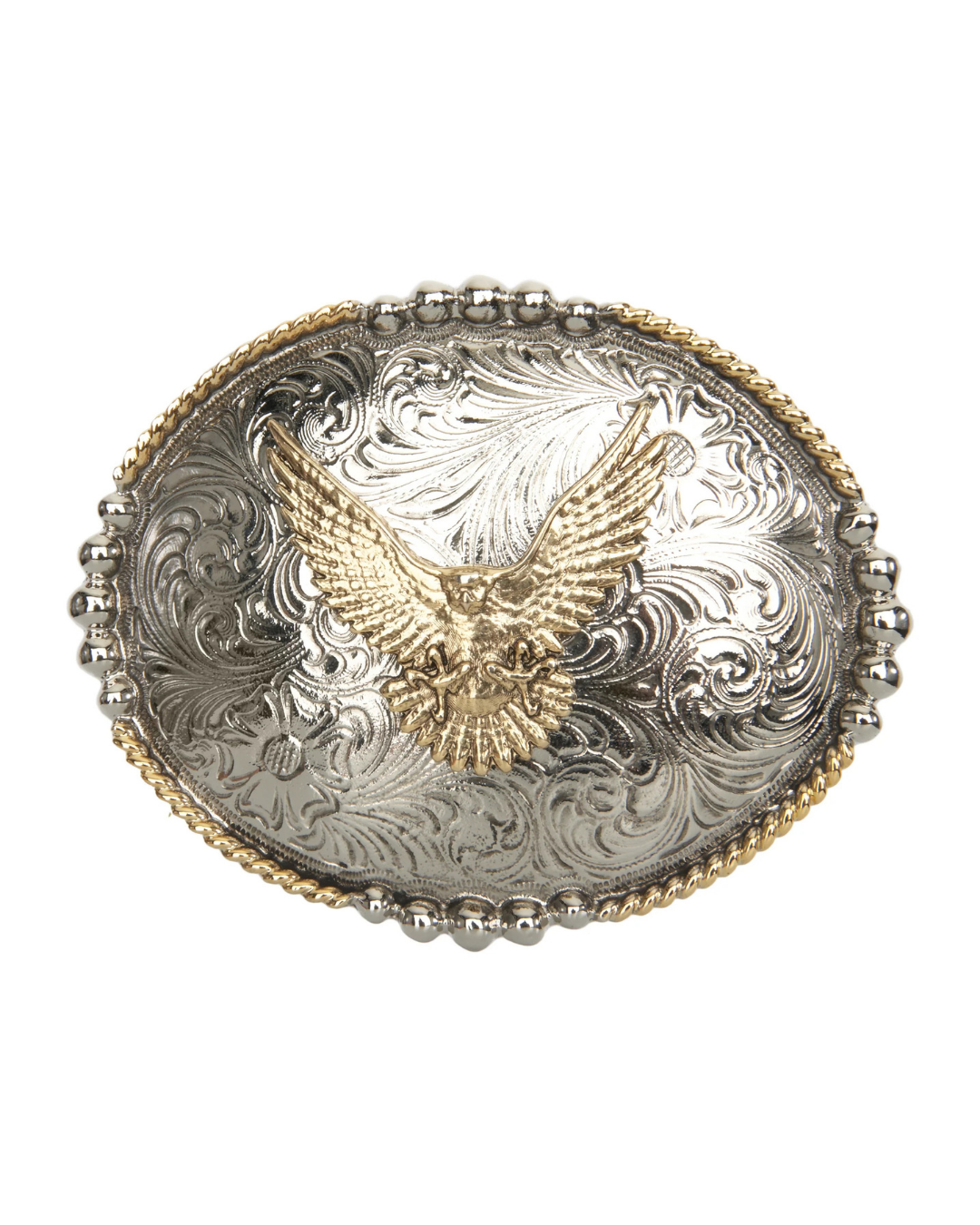 Boucle de ceinture aigle volant