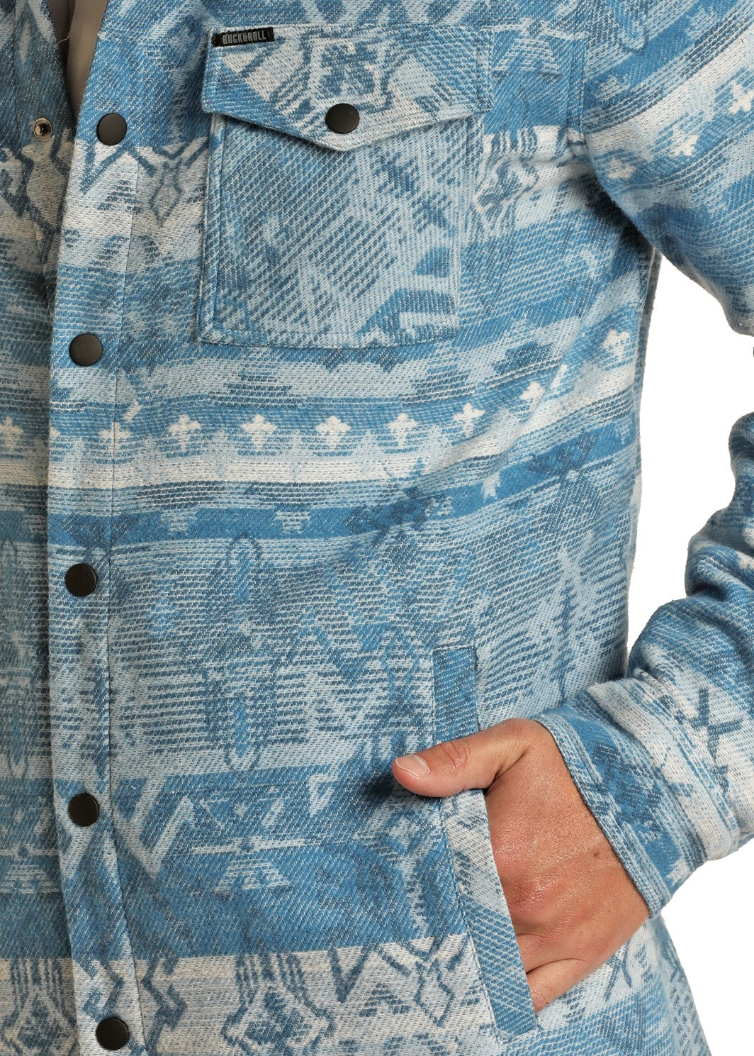 Surchemise western motifs Aztèques