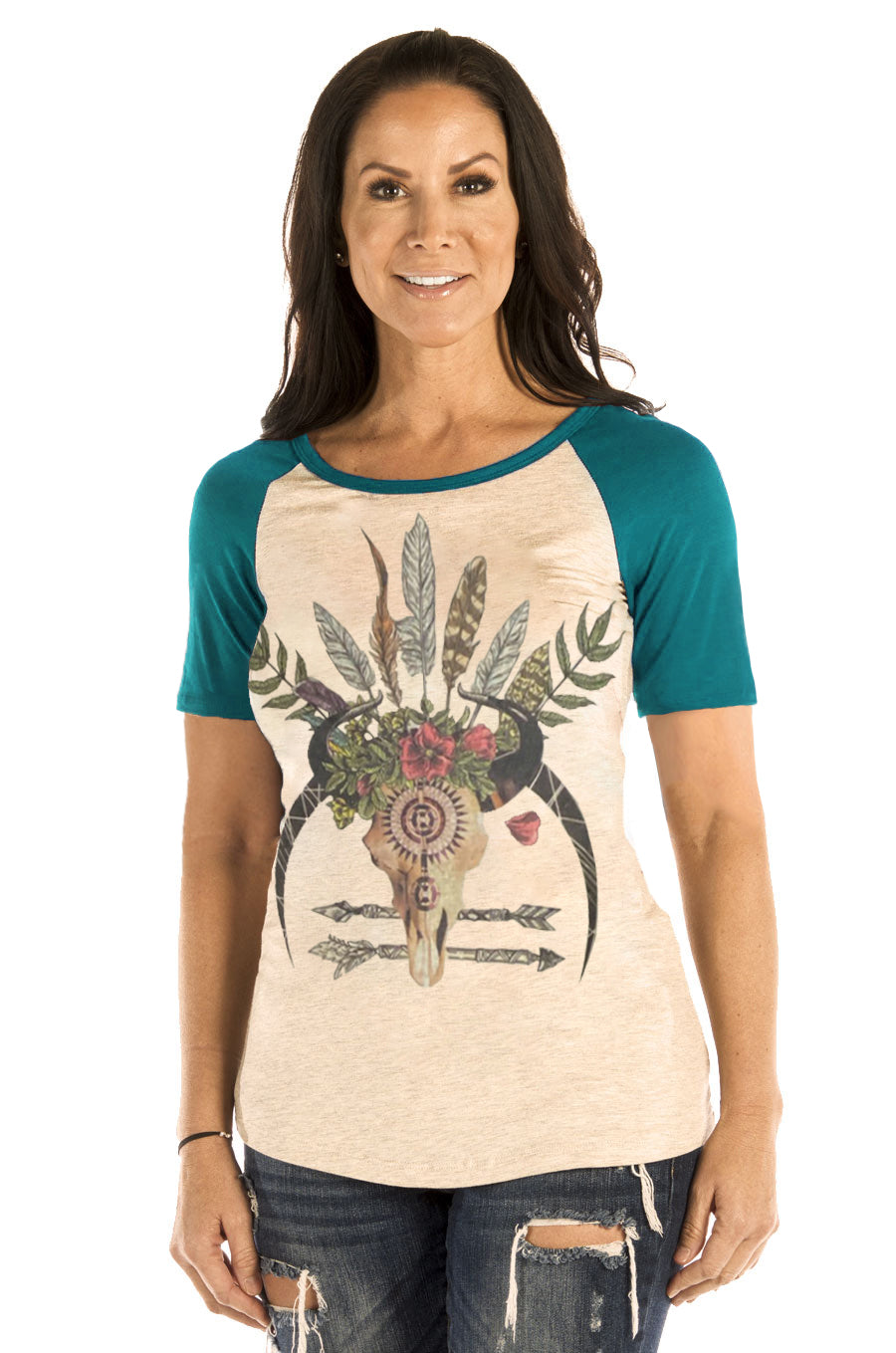 T-shirt Crâne de Vache - Femme