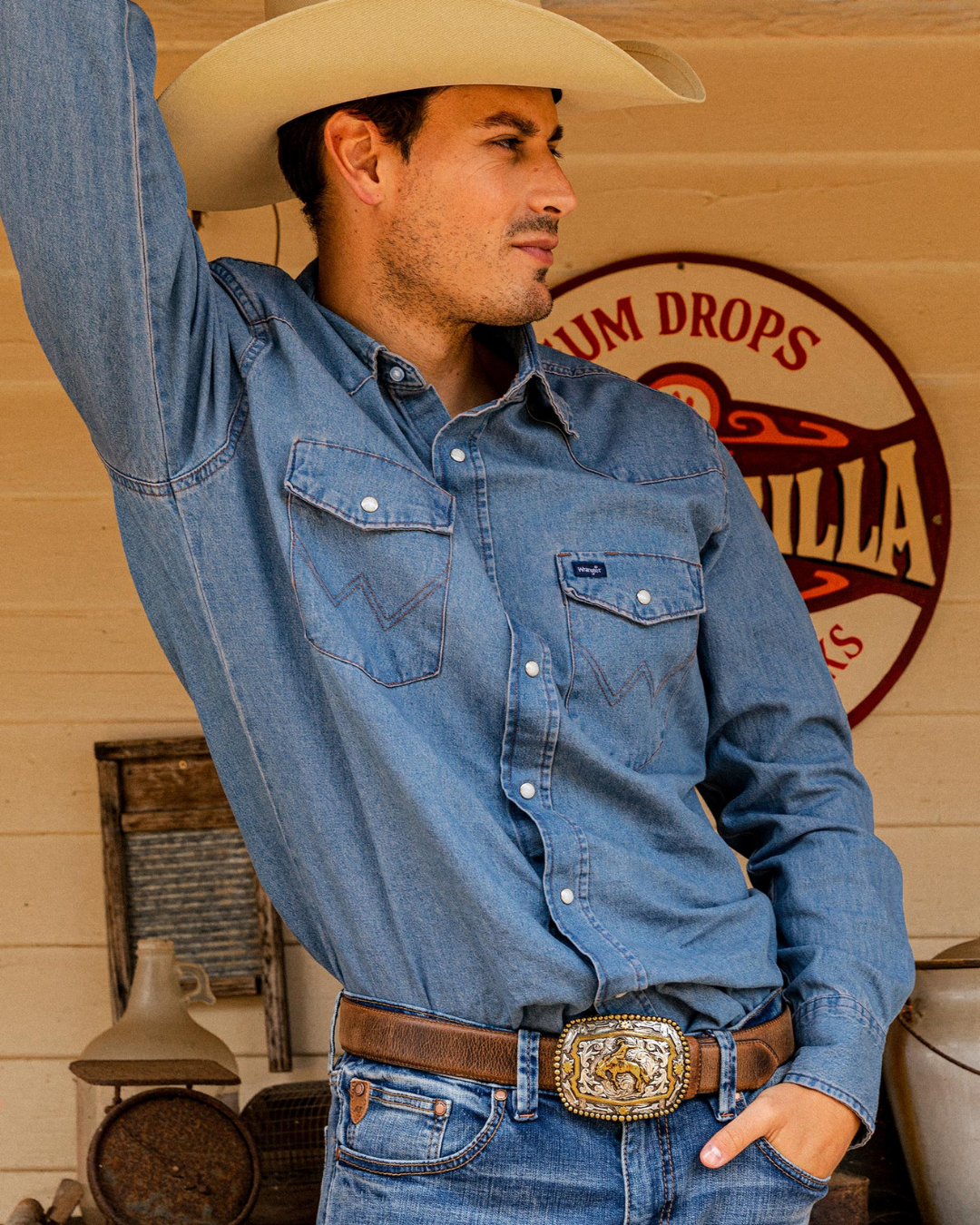 Boucle de ceinture Bronc Rider