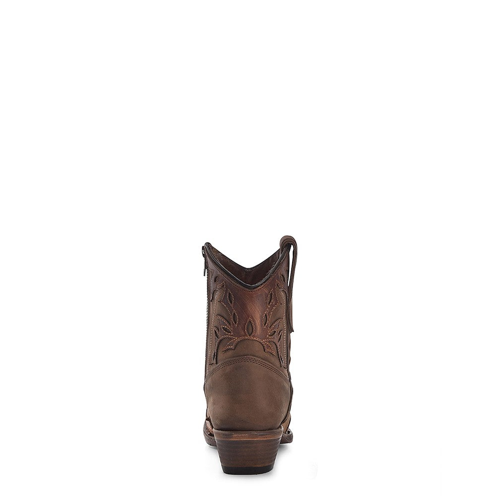 Bottines western brunes bout pointu