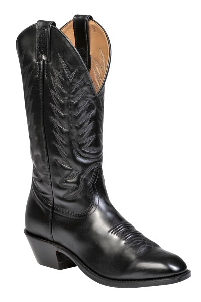 Santiags noires bout habillé - Homme